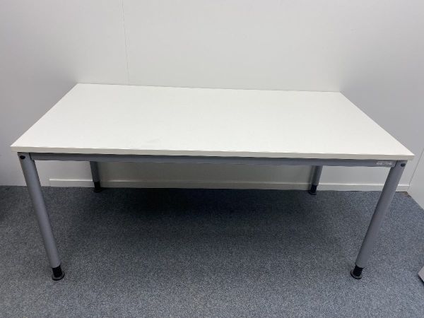 Schreibtisch weißgrau 160x72