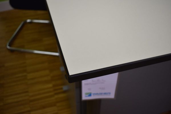 Tischplatte, Sedus, weiß/schwarz, Modell SAP-92470KMAT